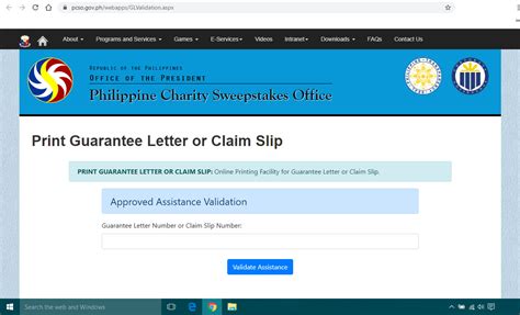 guarantee letter for medical assistance|www.pcso.gov.ph.